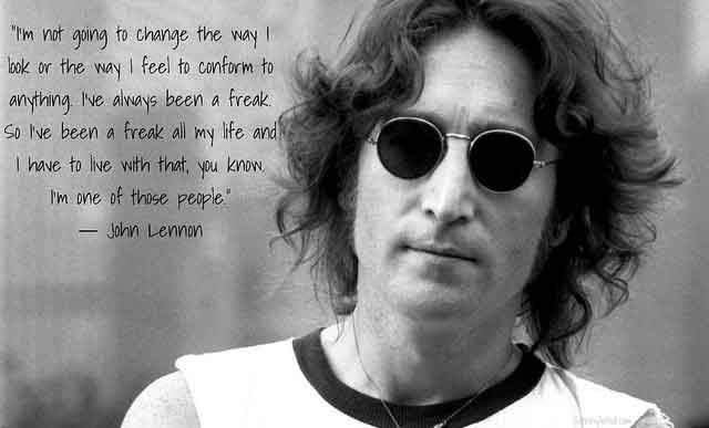 John Lennon, can you Imagine?