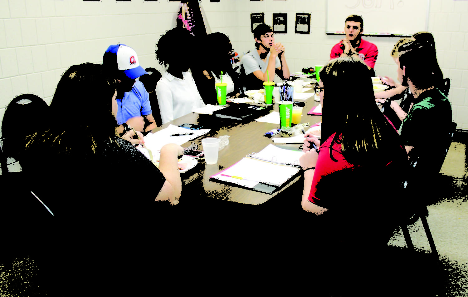 The Student Government Association gathers for a meeting on Wednesday, Aug. 30. SGA is responsible for representing Lake Land’s student body. Applications for freshmen will be available until Sept. 6, and elections will begin Sept. 13.