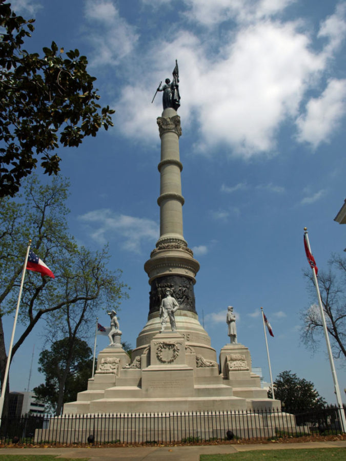  This Confederate Memorial Monument, sculpted by Alexander Doyle, sits in Montgomery, Ala.