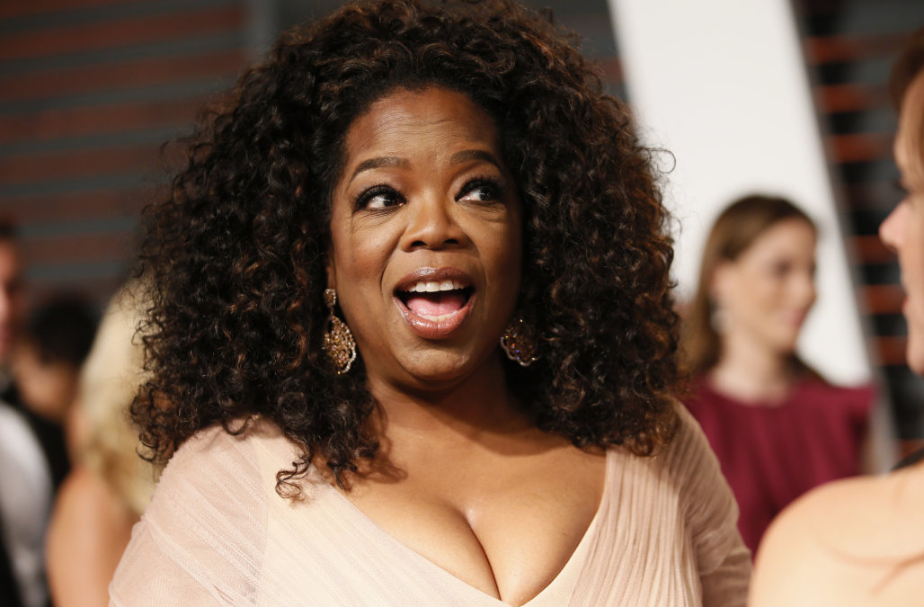 Oprah Winfrey arrives
at the 2015 Vanity Fair Oscar Party in Beverly Hills, California February 22, 2015. Recently, many have suggested Winfrey as next president of the United States.
