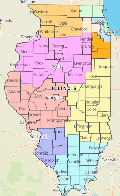 Illinois Region 6 returns to phase 4