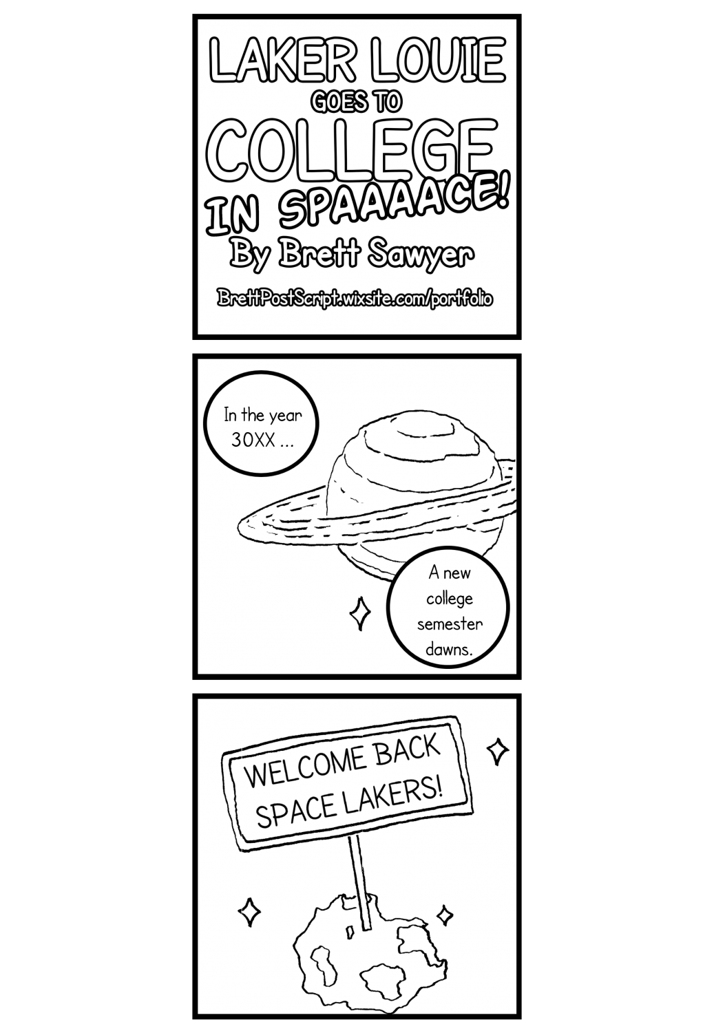 Laker Louie goes to college IN SPACE! | The Navigator News