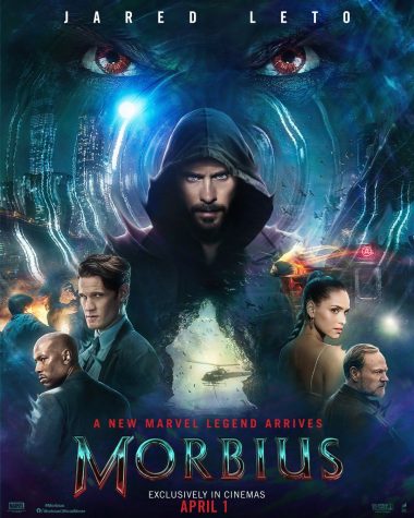 Official Morbius movie poster. Image retrieved from MarvelBlog.com.
