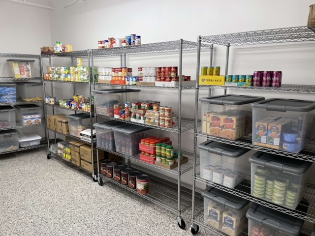 LLC food pantry is available to serve students. Image provided by Douglas Wilson.