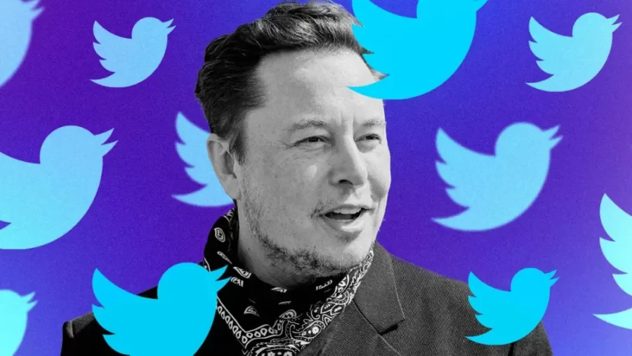 +When+Elon+Musk+had+purchased+Twitter+on+the+28th%2C+he+tweeted+the+bird+is+freed.+Photo+via+Clout+News.