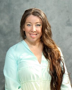 This is Tanille Ulm, the host of the V-day extravaganza. Photo via Lake Land College.​​