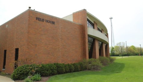 The Field House on campus will undergo renovations this summer. Photo via Audra Gullquist.​​