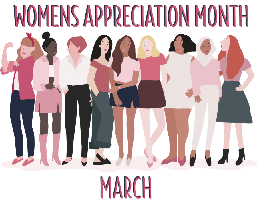 March+was+Womens+Appreciation+Month.+Photo+via+The+Nicholls+Worth.