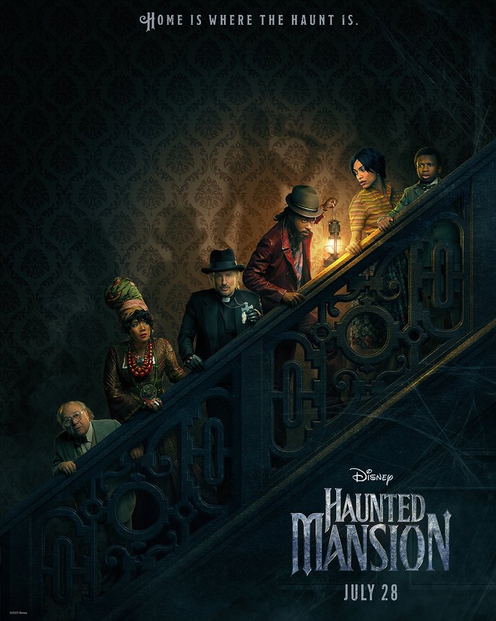 The Haunted Mansion movie poster. Photo via Walt Disney Studios.