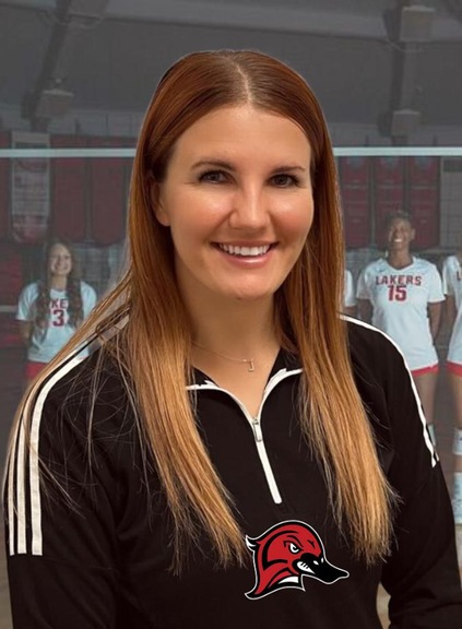 The new head volleyball coach, Lainey Jackson. Photo via Lake Land Athletics.