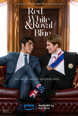 The Red, White, and Royal Blue movie poster. Photo courtesy of Amazon Studios.
