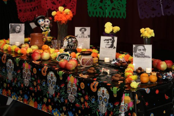 Part of the Diá de los Muertos Celebration display in Laker Point. Photo from Lake Land College.