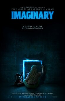 The official promotional poster for Imaginary. Phote credits by IMDb.