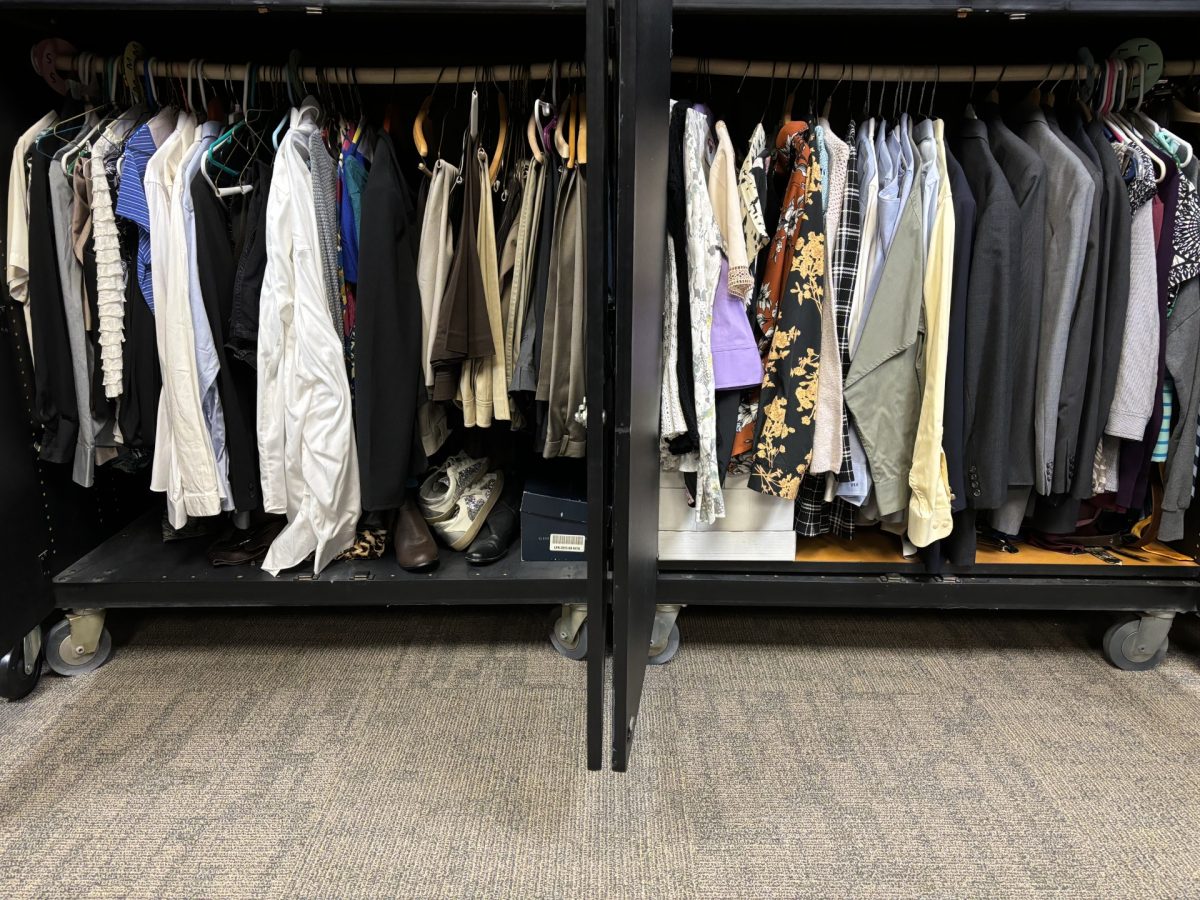 Laker Closet of mainly business attire.  