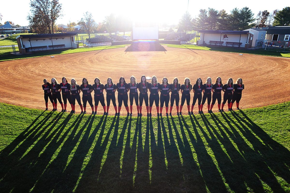 Lake Land College Softball team photo