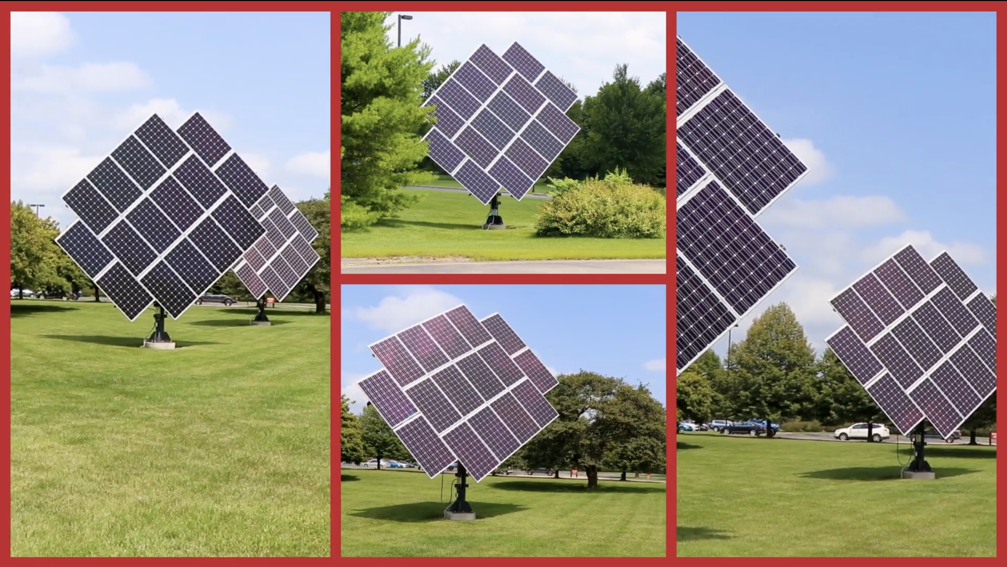 Solar Panels nicknamed “Sunflowers” by Lensink Hall