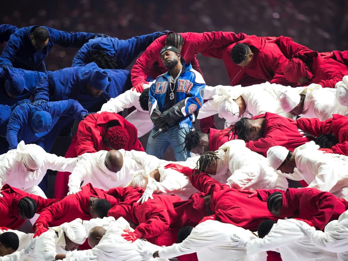 Kendrick during one of the performances