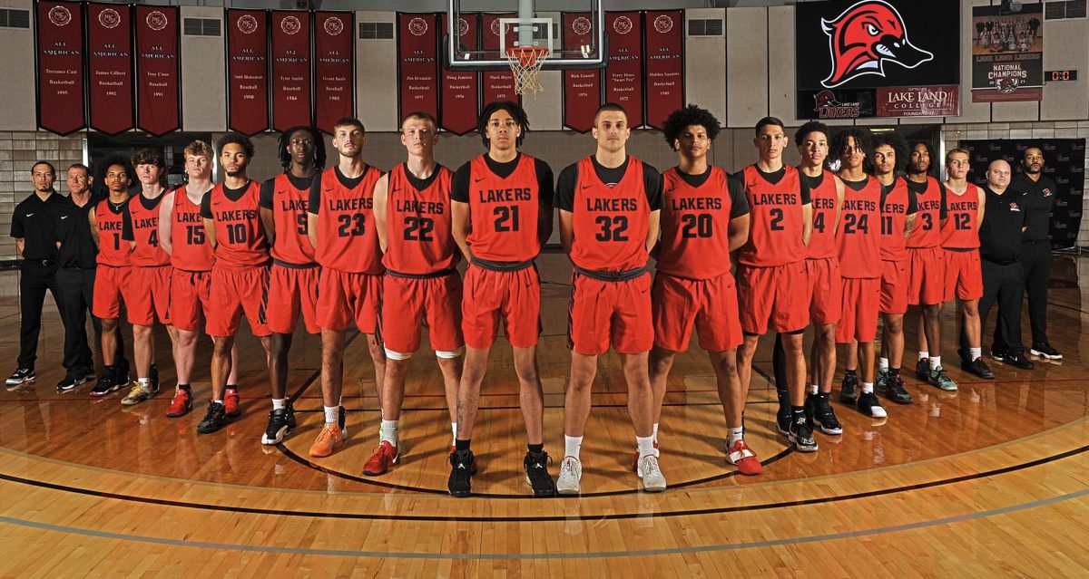 2024-25 Lake Land Lakers men’s basketball photo