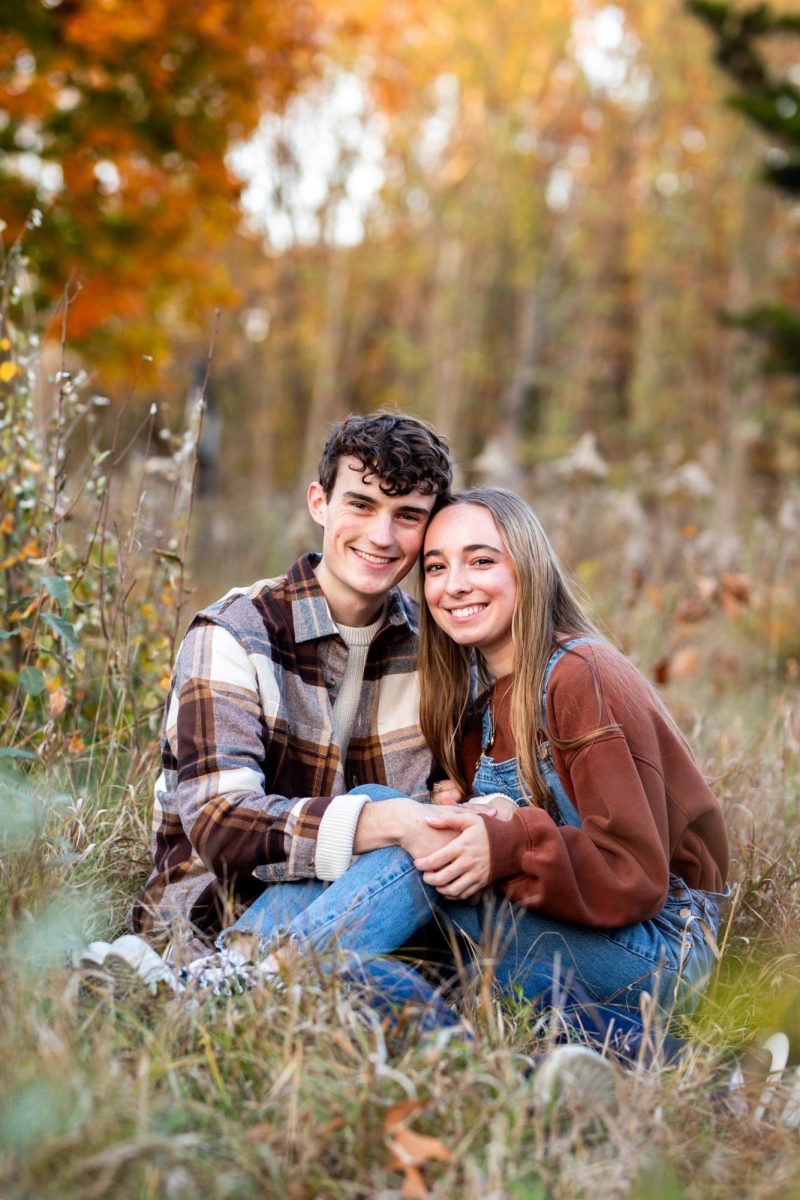 Emma and her fiancé, Sam.