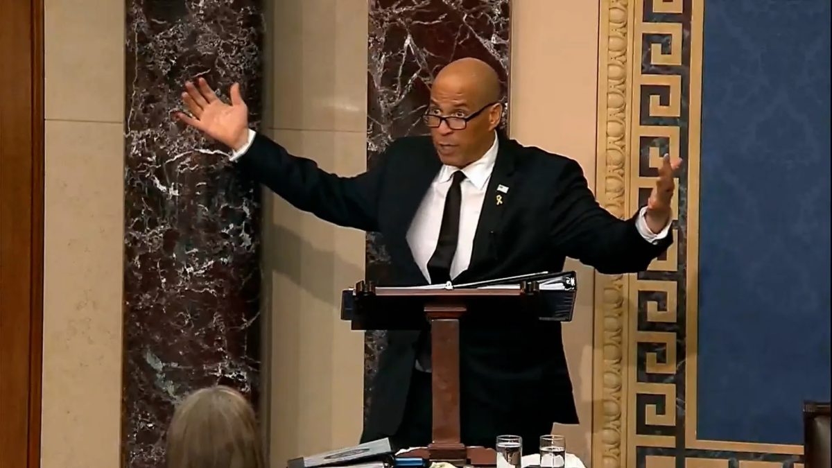 Cory Booker (D-NJ) leaves Americans stunned after his record-breaking speech in the Senate this spring