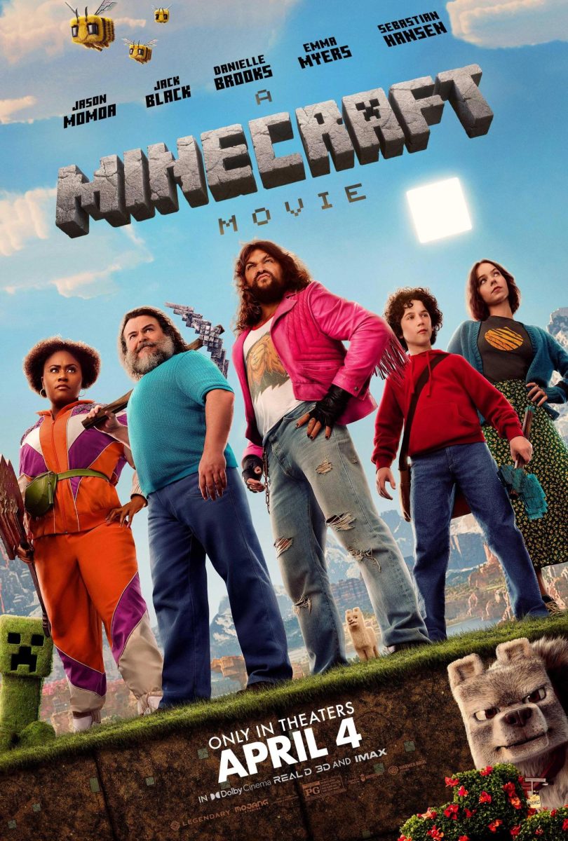 A Minecraft Movie theatrical poster