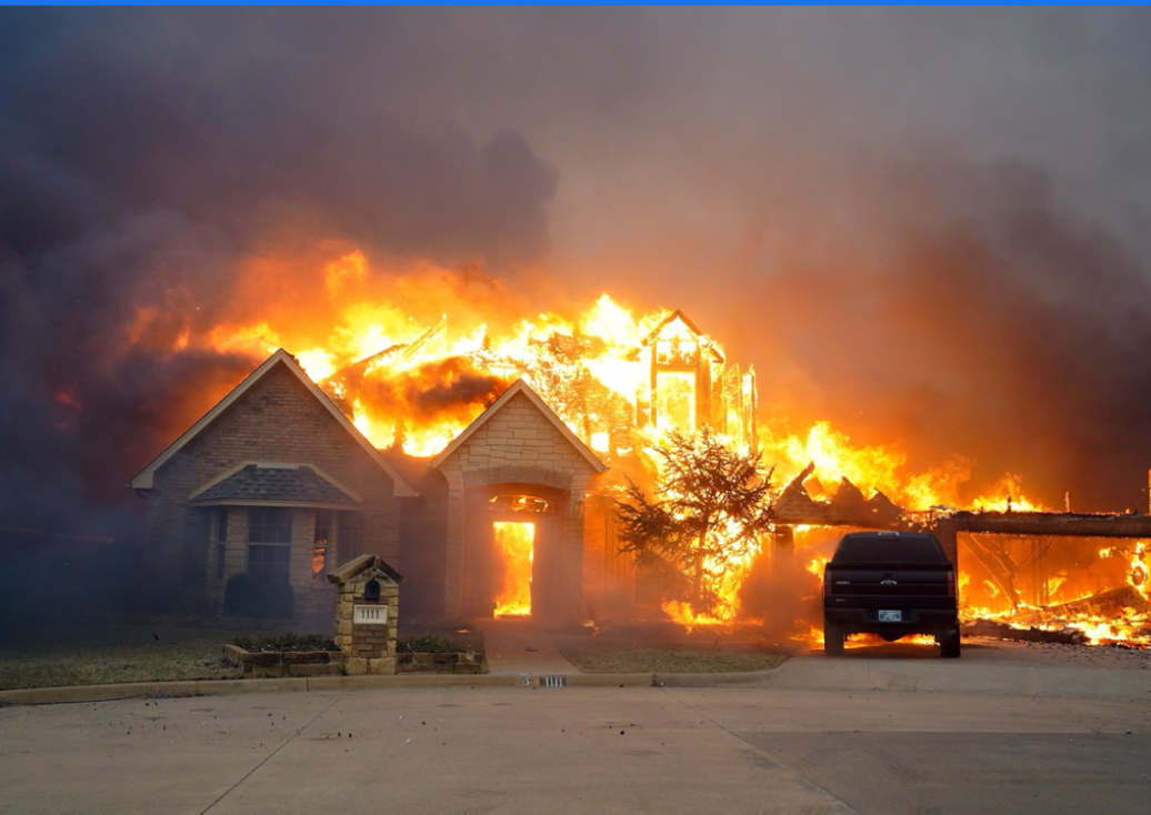Fire engulfs Oklahoma building