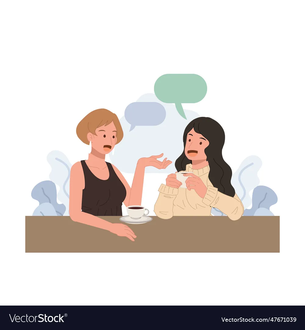 Women over coffee
