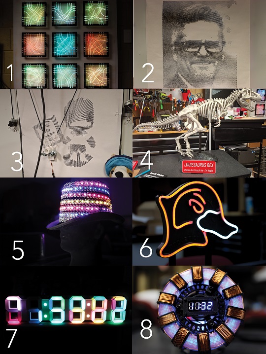Innovations made at the Innovation lab and class at Lake land college. 