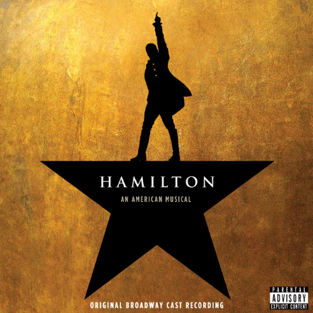 “Hamilton” cast recording album cover